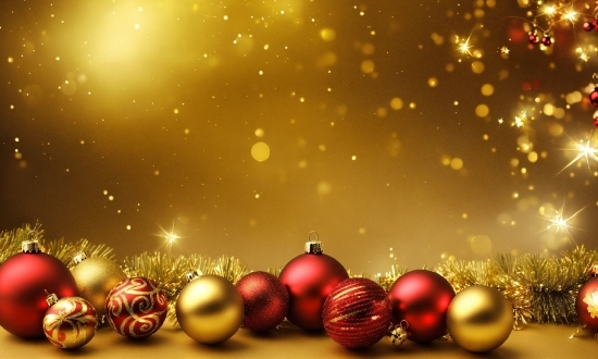 Christmas Ornament, Light, Gold, Ornament, Christmas Decoration, Art