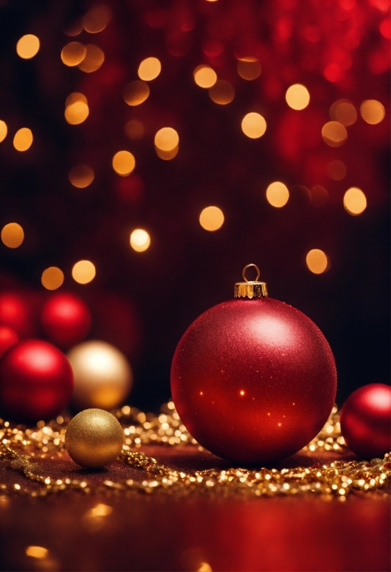 Christmas Ornament, Light, Holiday Ornament, Ornament, Gold, Christmas Decoration