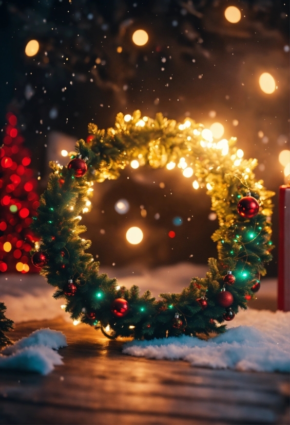 Christmas Ornament, Light, Nature, Lighting, Ornament, Christmas Decoration