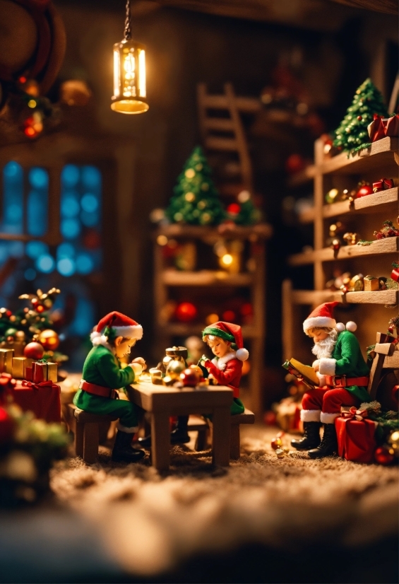 Christmas Ornament, Toy, Light, Window, Christmas Tree, Lighting