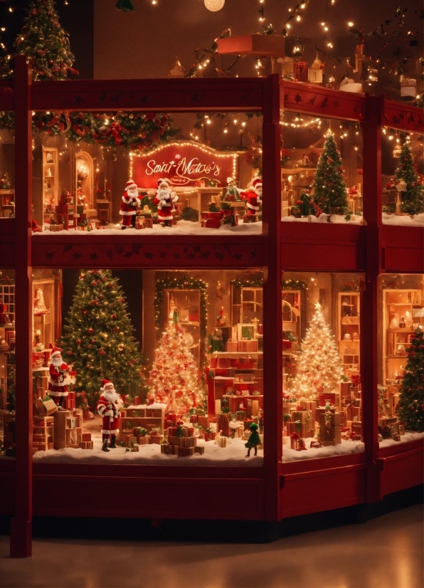 Christmas Tree, Christmas Ornament, Decoration, Holiday Ornament, Lighting, Interior Design
