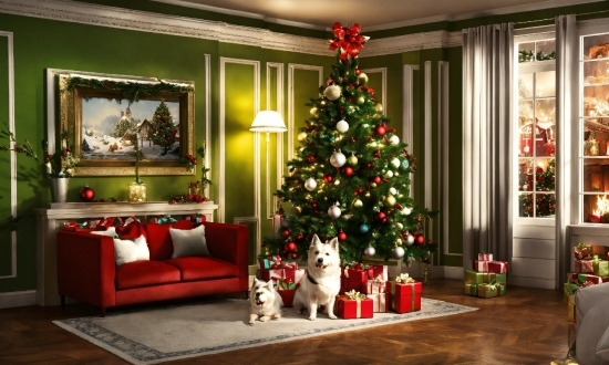 Christmas Tree, Christmas Ornament, Decoration, Interior Design, Holiday Ornament, Ornament
