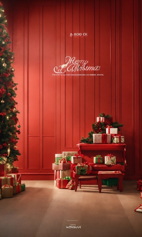 Christmas Tree, Christmas Ornament, Decoration, Light, Architecture, Interior Design
