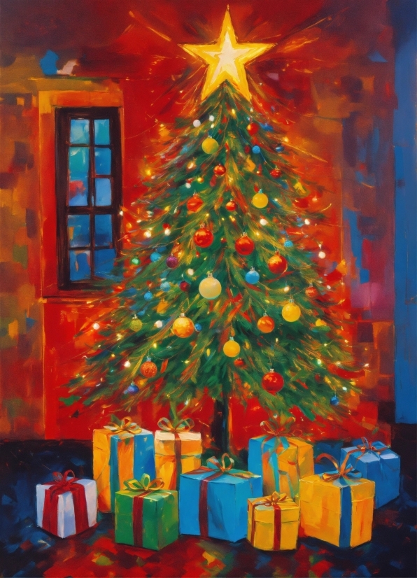 Christmas Tree, Christmas Ornament, Decoration, Light, World, Lighting