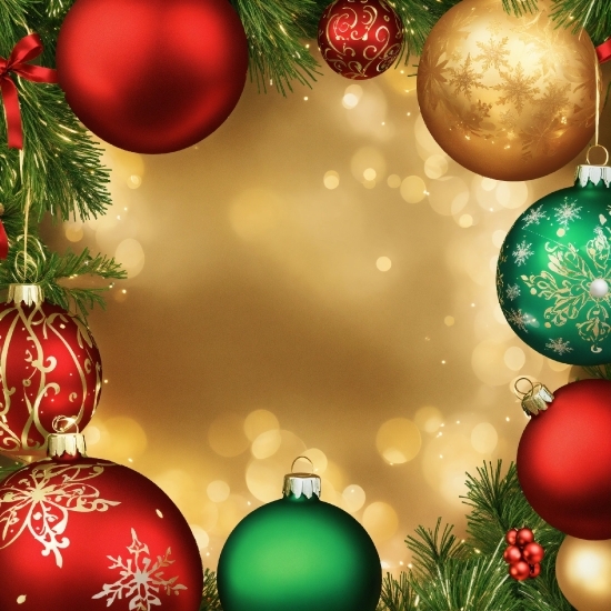Christmas Tree, Christmas Ornament, Green, Light, Nature, Holiday Ornament