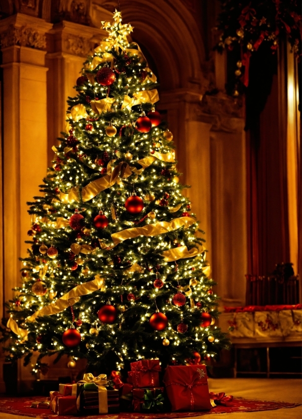 Christmas Tree, Christmas Ornament, Holiday Ornament, Branch, Interior Design, Wood