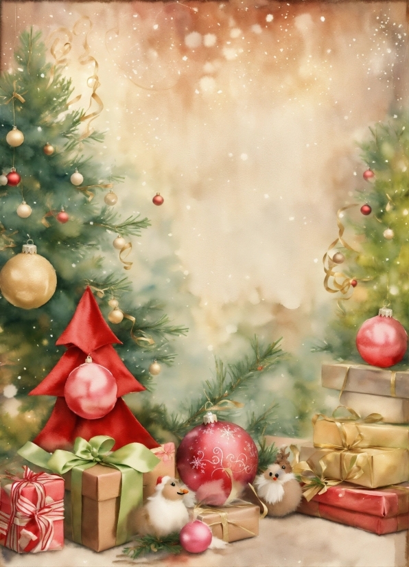 Christmas Tree, Christmas Ornament, Holiday Ornament, Green, Branch, Ornament