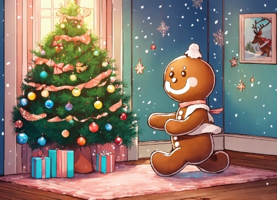 Christmas Tree, Christmas Ornament, Holiday Ornament, Interior Design, Ornament, Christmas Decoration