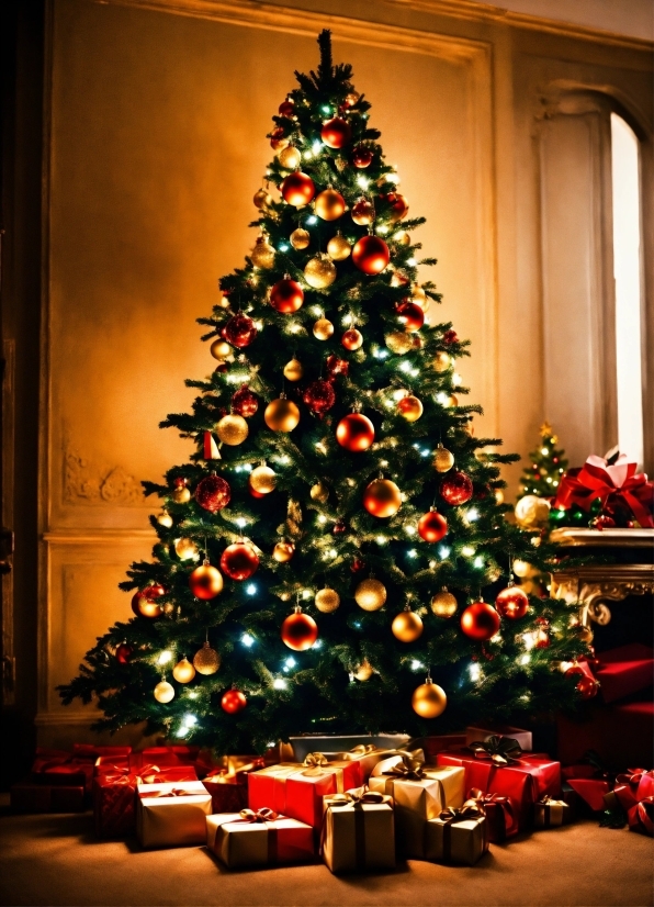 Christmas Tree, Christmas Ornament, Holiday Ornament, Plant, Branch, Wood