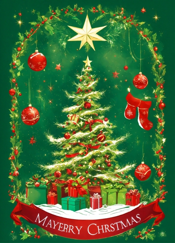 Christmas Tree, Christmas Ornament, Holiday Ornament, Rectangle, Tree, Christmas Decoration