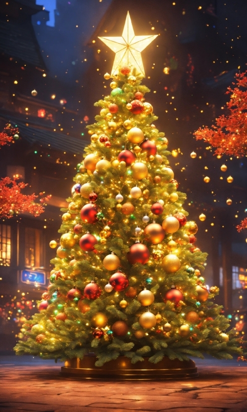 Christmas Tree, Christmas Ornament, Holiday Ornament, Tree, Branch, Ornament