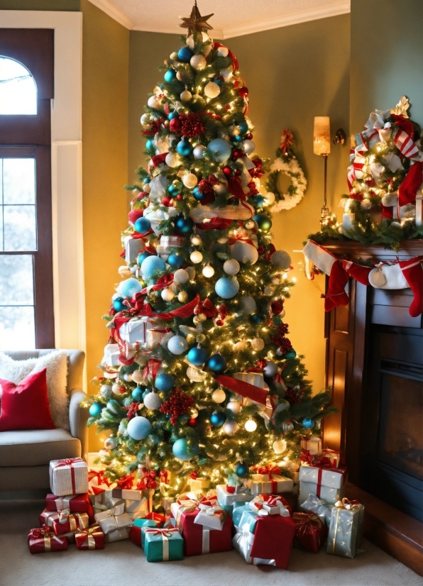 Christmas Tree, Christmas Ornament, Holiday Ornament, Wood, Interior Design, Ornament