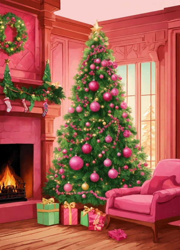 Christmas Tree, Christmas Ornament, Leaf, Holiday Ornament, Wood, Decoration