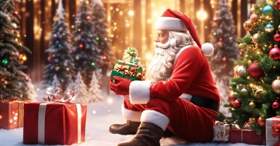 Christmas Tree, Christmas Ornament, Light, Christmas Decoration, Red, Woody Plant
