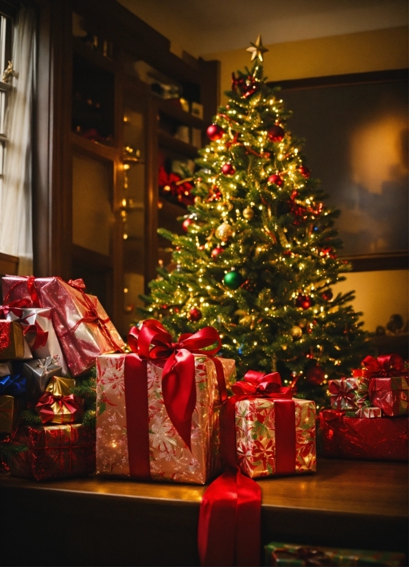 Christmas Tree, Christmas Ornament, Light, Decoration, Holiday Ornament, Interior Design