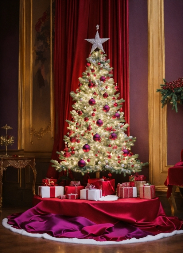 Christmas Tree, Christmas Ornament, Light, Decoration, Table, Holiday Ornament