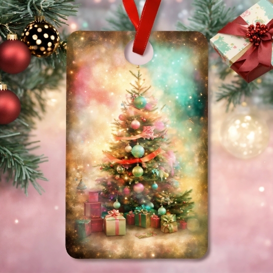 Christmas Tree, Christmas Ornament, Light, Holiday Ornament, Lighting, Branch