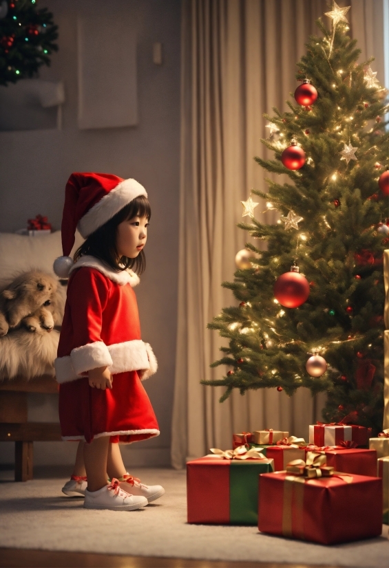 Christmas Tree, Christmas Ornament, Light, Interior Design, Christmas Decoration, Holiday Ornament