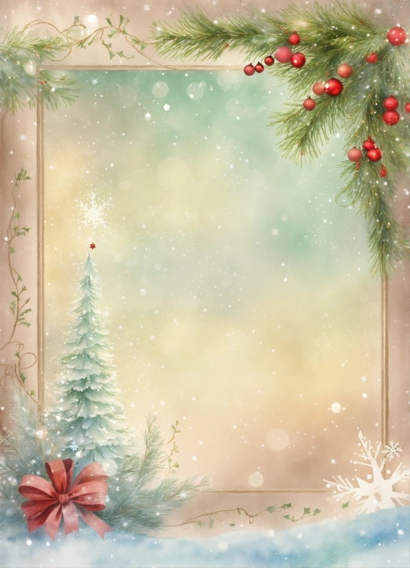 Christmas Tree, Christmas Ornament, Light, Nature, Branch, Holiday Ornament