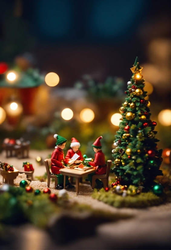 Christmas Tree, Christmas Ornament, Light, Plant, Lighting, Christmas Decoration