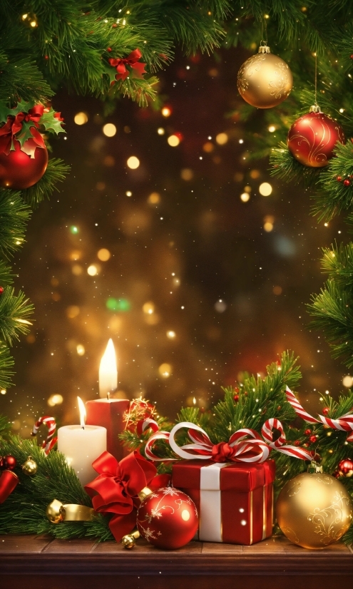 Christmas Tree, Christmas Ornament, Light, Plant, Nature, Holiday Ornament