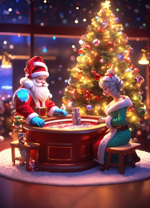 Christmas Tree, Christmas Ornament, Light, Purple, Fun, Christmas Decoration