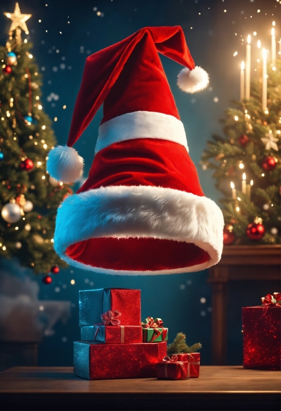 Christmas Tree, Christmas Ornament, Light, World, Lighting, Red