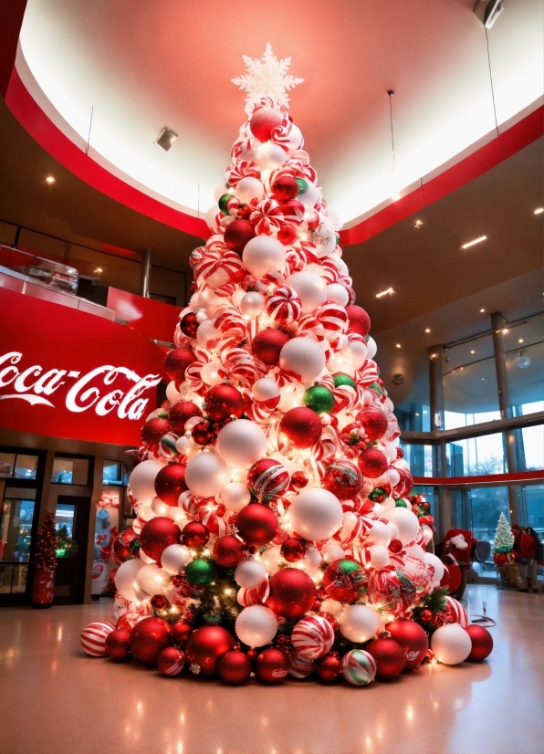 Christmas Tree, Christmas Ornament, Lighting, Holiday Ornament, Interior Design, Plant
