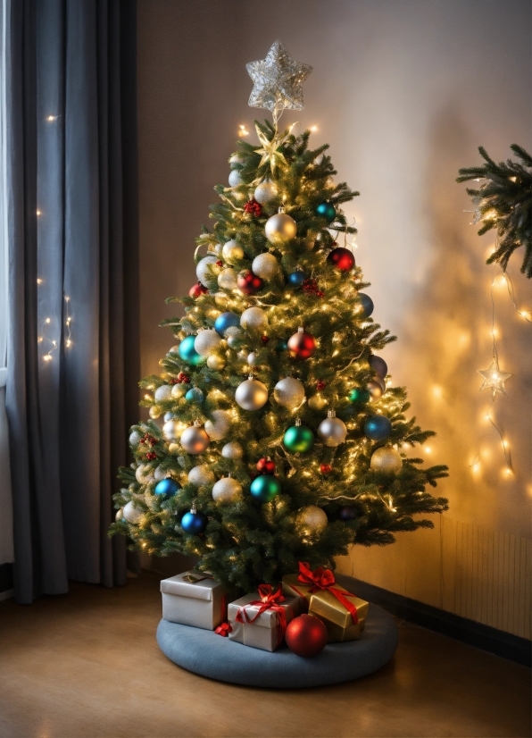 Christmas Tree, Christmas Ornament, Plant, Branch, Holiday Ornament, Wood