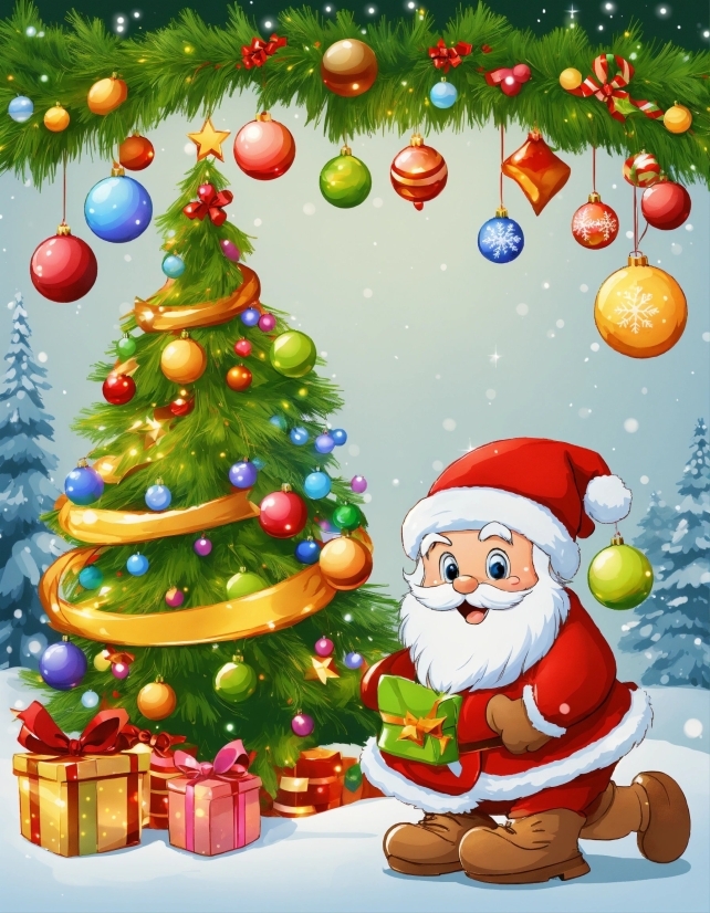 Christmas Tree, Christmas Ornament, Plant, Green, Holiday Ornament, Celebrating