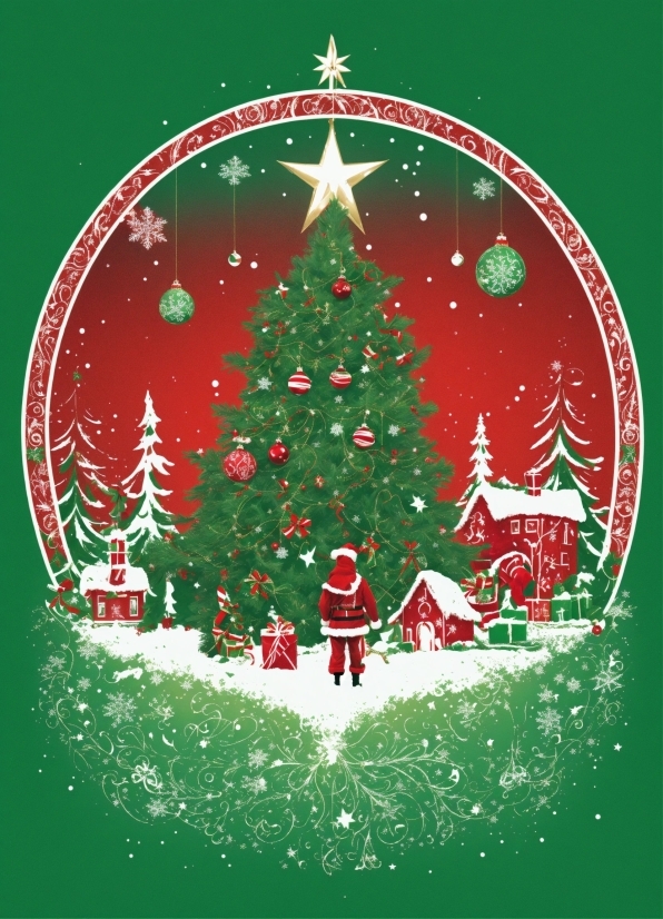 Christmas Tree, Christmas Ornament, Plant, Green, Holiday Ornament, Christmas Decoration