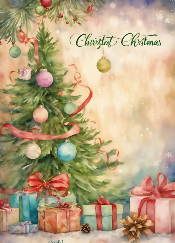 Christmas Tree, Christmas Ornament, Plant, Holiday Ornament, Branch, Tree
