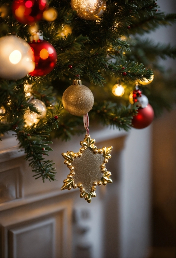 Christmas Tree, Christmas Ornament, Plant, Holiday Ornament, Branch, Twig