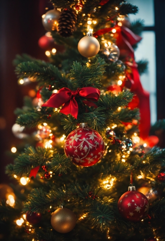 Christmas Tree, Christmas Ornament, Plant, Holiday Ornament, Larch, Tree