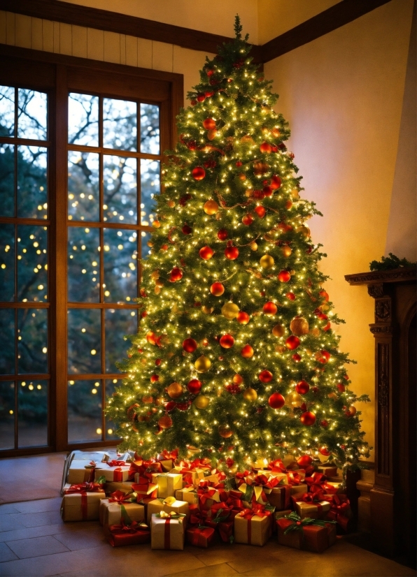 Christmas Tree, Christmas Ornament, Plant, Leaf, Holiday Ornament, Branch