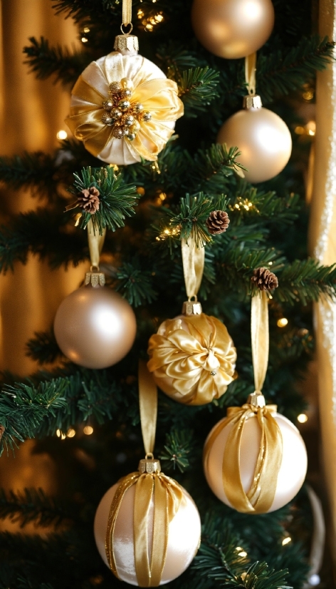 Christmas Tree, Christmas Ornament, Plant, Light, Holiday Ornament, Branch