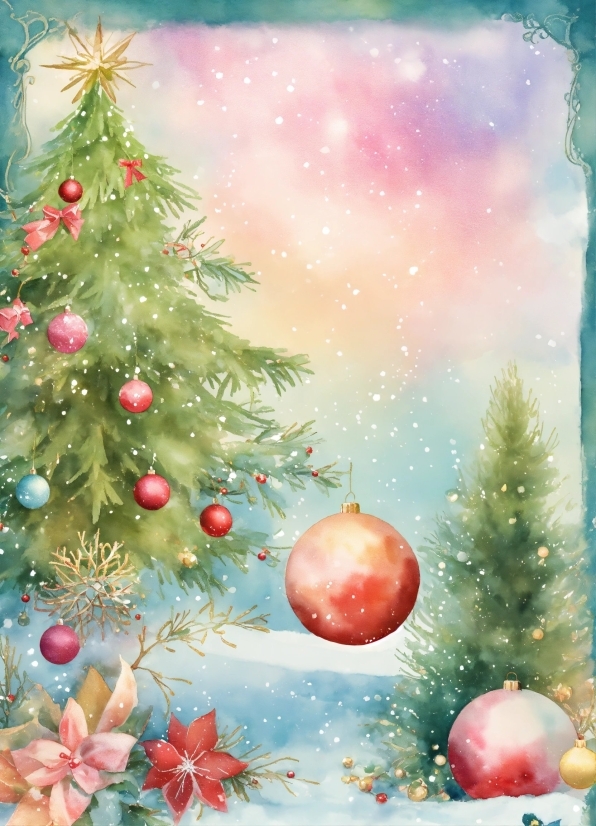 Christmas Tree, Christmas Ornament, Plant, Light, Holiday Ornament, Nature