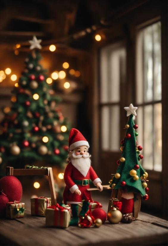 Christmas Tree, Christmas Ornament, Plant, Window, Lighting, Holiday Ornament