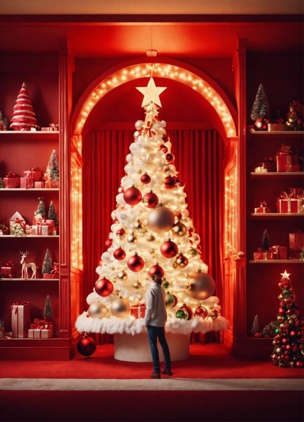 Christmas Tree, Christmas Ornament, Property, Plant, World, Holiday Ornament