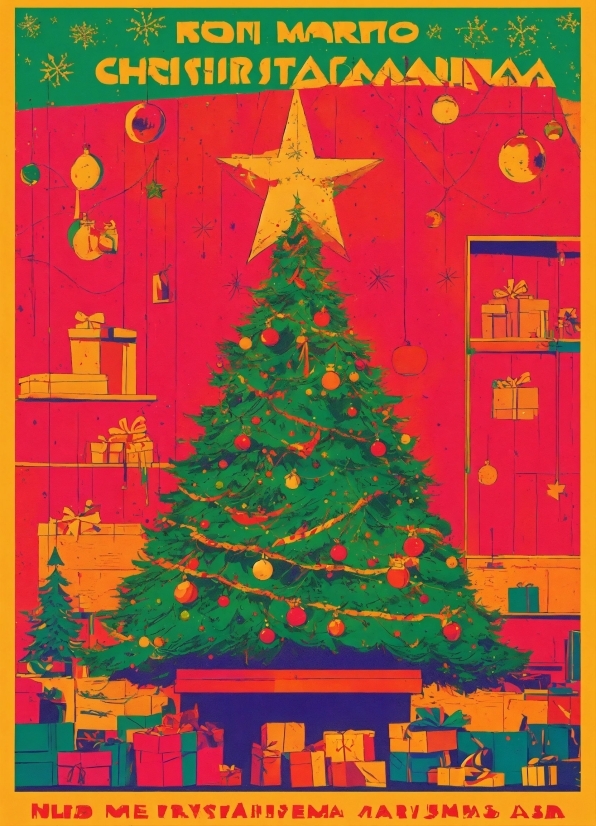 Christmas Tree, Christmas Ornament, Rectangle, Holiday Ornament, Ornament, Christmas Decoration