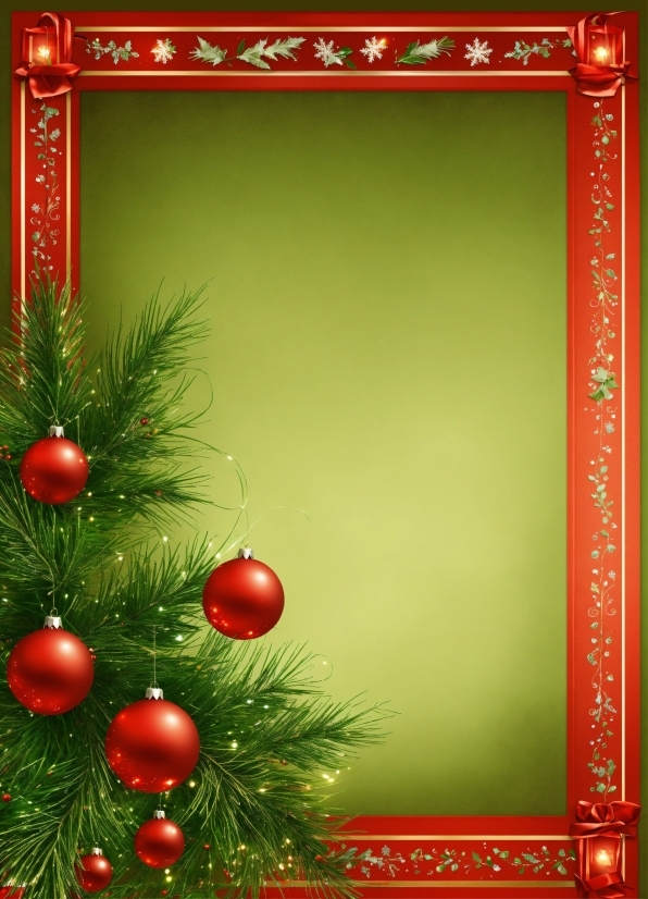 Christmas Tree, Christmas Ornament, Rectangle, Holiday Ornament, Ornament, Evergreen