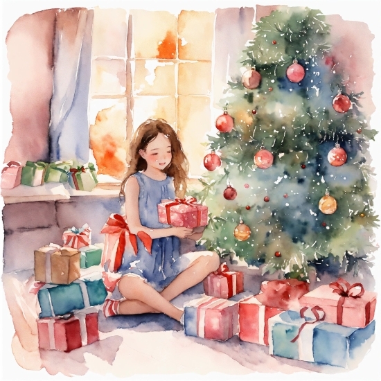 Christmas Tree, Christmas Ornament, Sleeve, Holiday Ornament, Ornament, Christmas Decoration