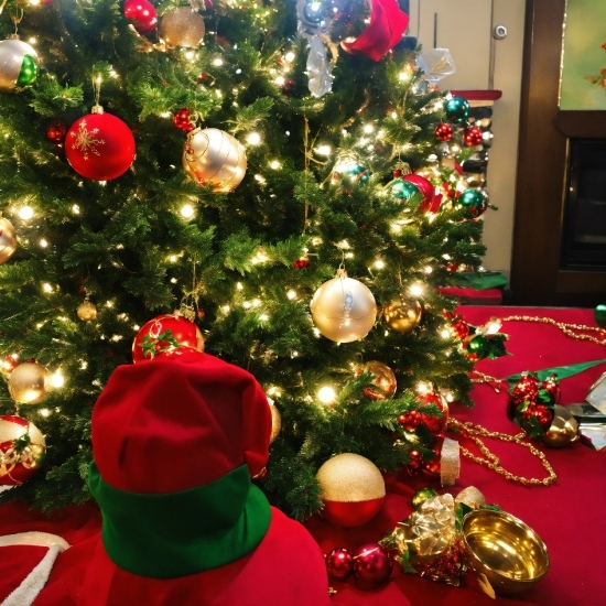 Christmas Tree, Christmas Ornament, White, Light, Holiday Ornament, Plant