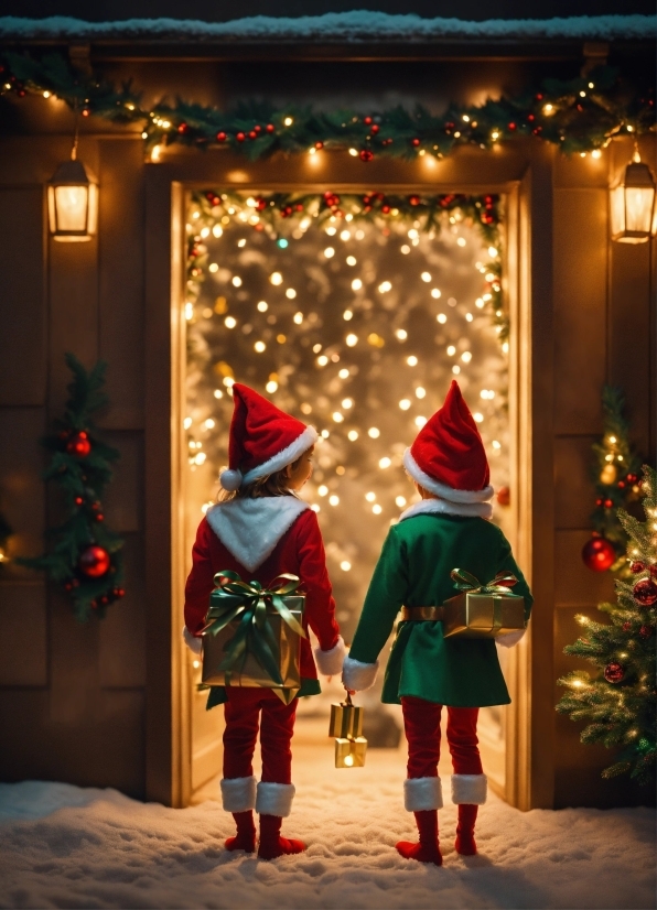 Christmas Tree, Christmas Ornament, Window, Lighting, Christmas Decoration, Ornament