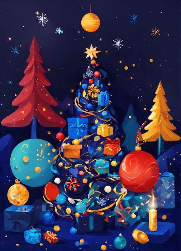 Christmas Tree, Christmas Ornament, World, Light, Nature, Holiday Ornament