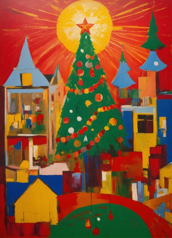 Christmas Tree, Christmas Ornament, World, Nature, Holiday Ornament, Lighting