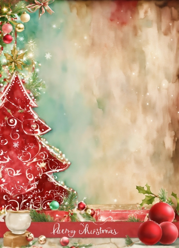 Christmas Tree, Green, Evergreen, Christmas Ornament, Holiday Ornament, Ornament