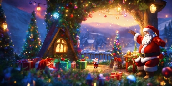 Christmas Tree, Light, Lighting, World, Decoration, Christmas Ornament