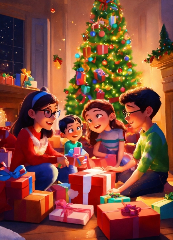 Christmas Tree, Light, Toy, Blue, Lighting, Christmas Ornament