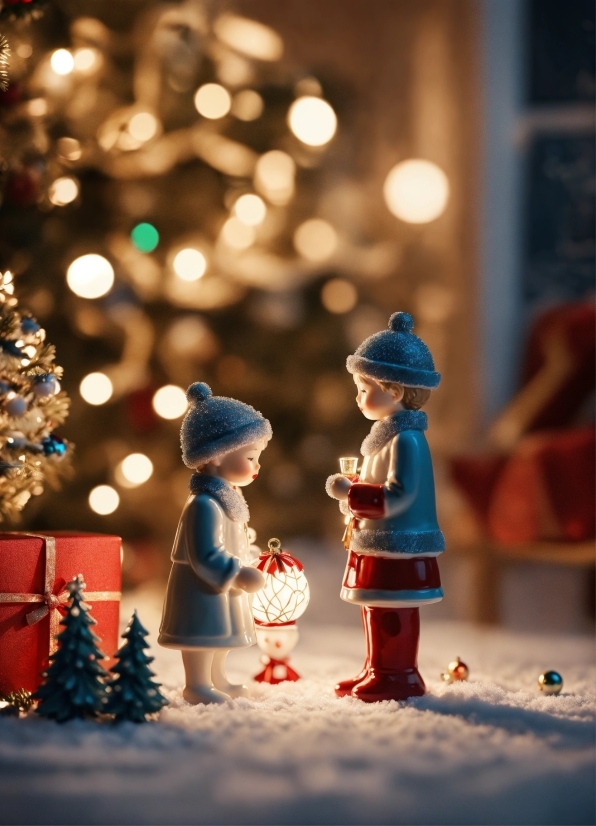 Christmas Tree, Light, Toy, Lighting, Christmas Decoration, Plant